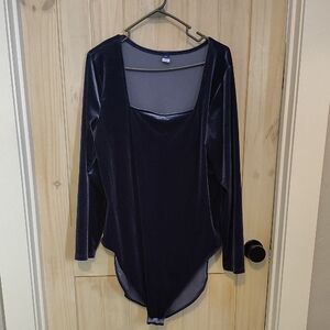 Old Navy Navy Blue XXL Bodysuit Shirt
